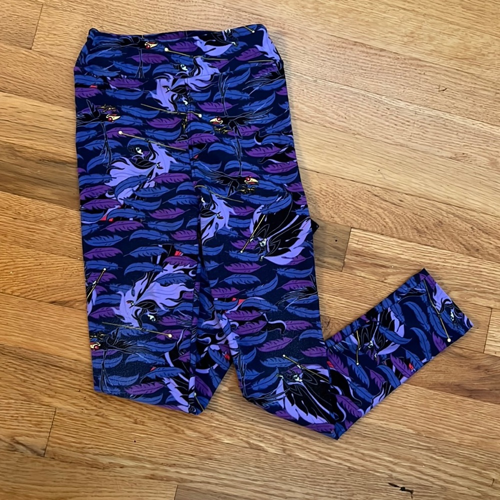Maleficent LuLaRoe leggings girls L/XL